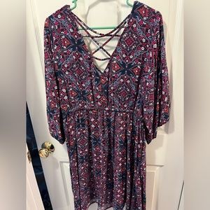 Torrid mini challis dress